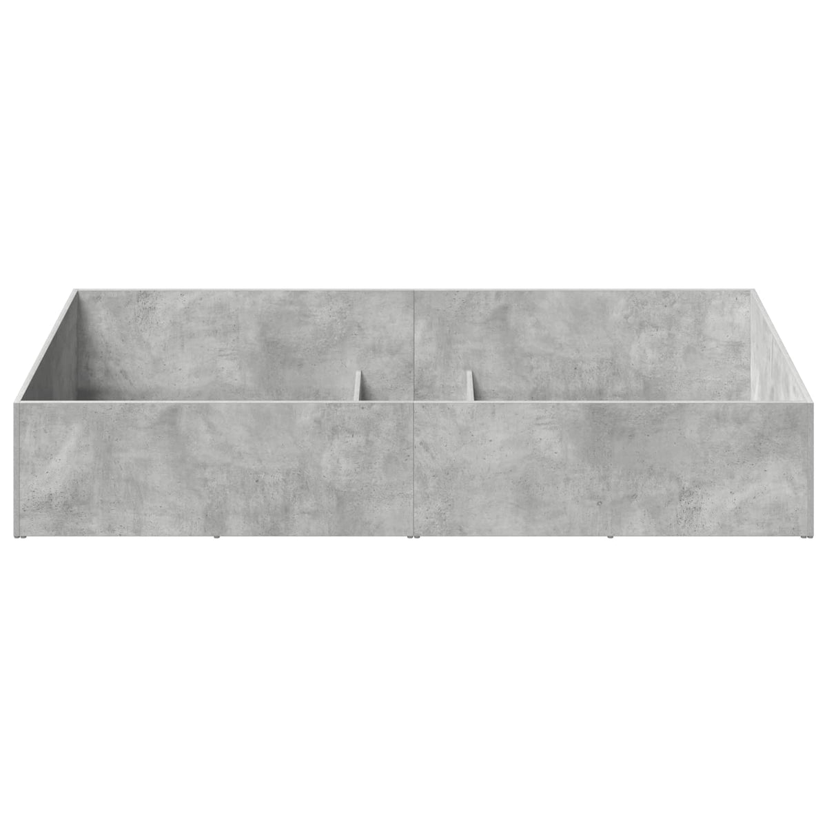 Okvir za podesivu bazu kreveta Betonska siva 80 x 200 cm