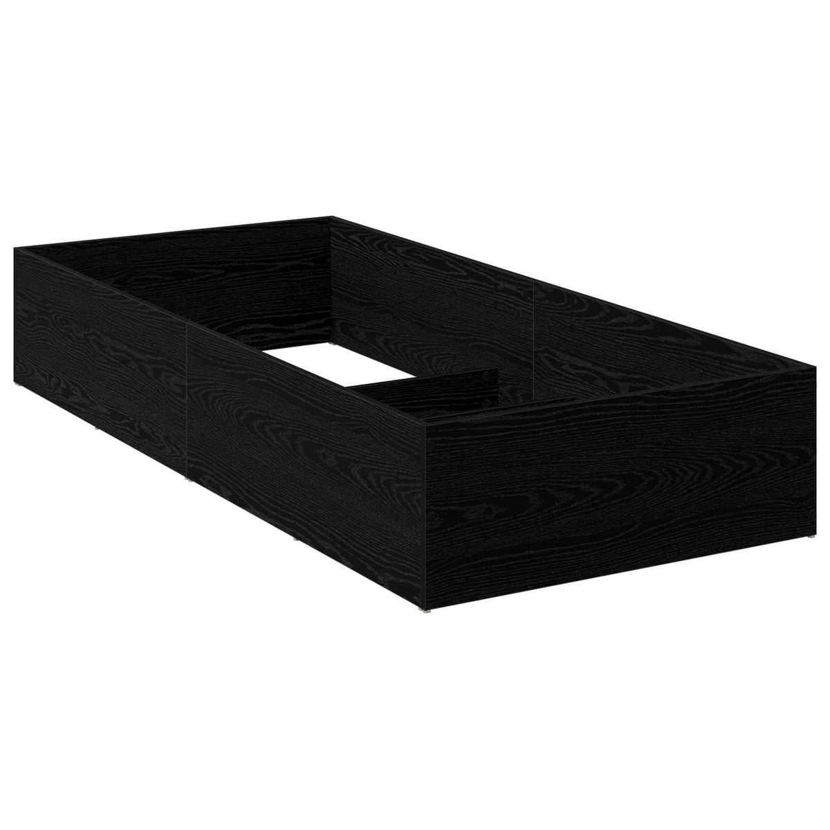 Okvir za podesivu bazu kreveta Crni hrast 100 x 200 cm