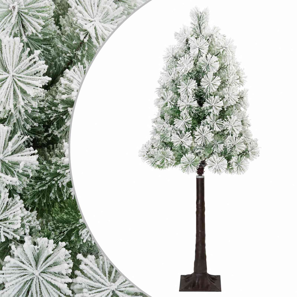 Umjetno božićno drvce s nogom 120 cm PVC i metal