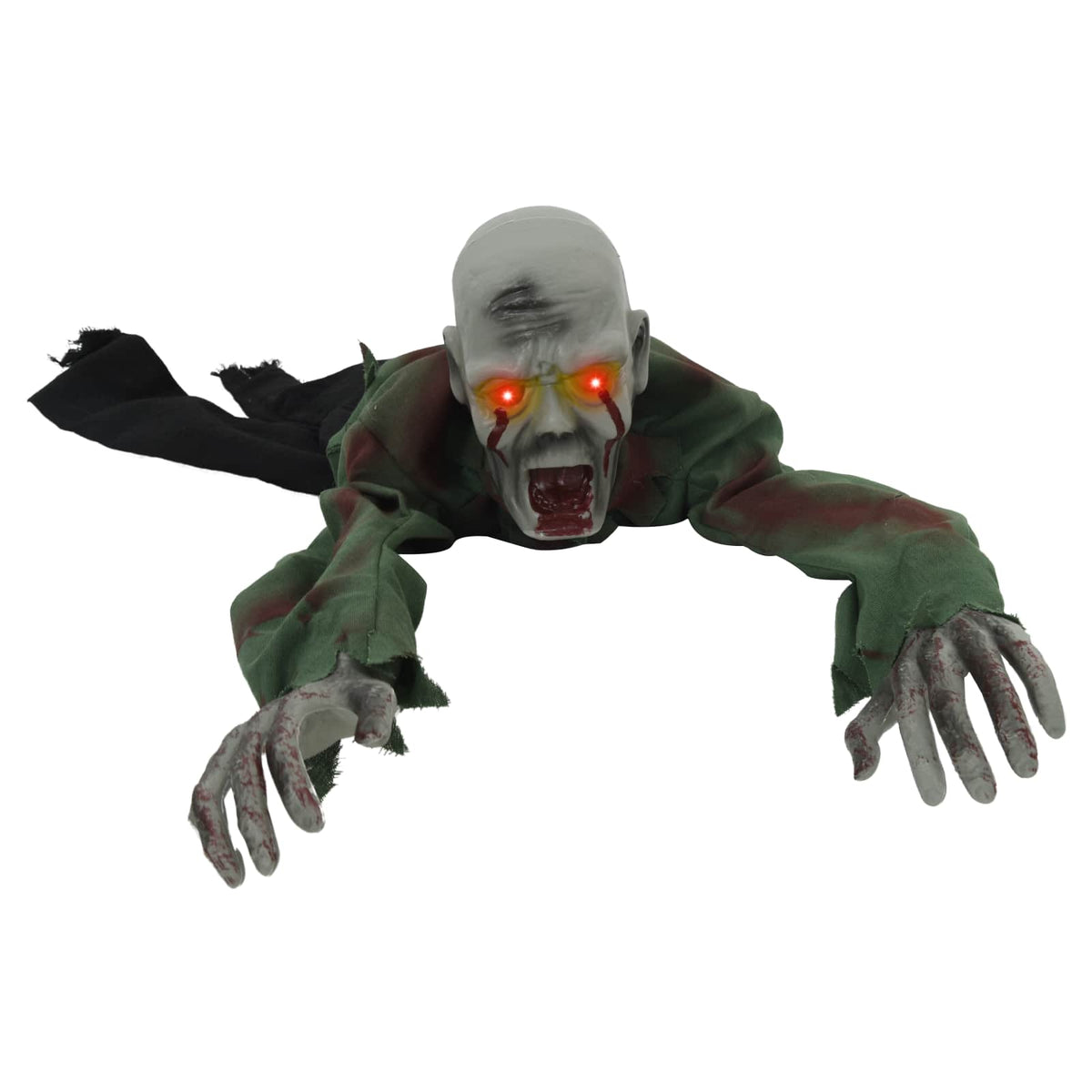 Halloween Zombi koji se puže SPOOKA Zelena 110 x 50 x 21 cm