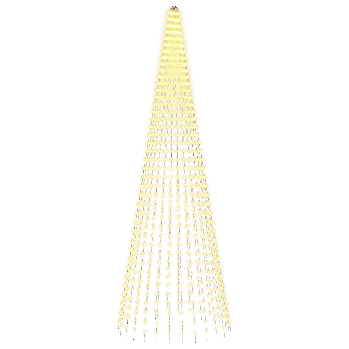Božićno svjetlo za drvce sa šiljcima 1148 LED lampica