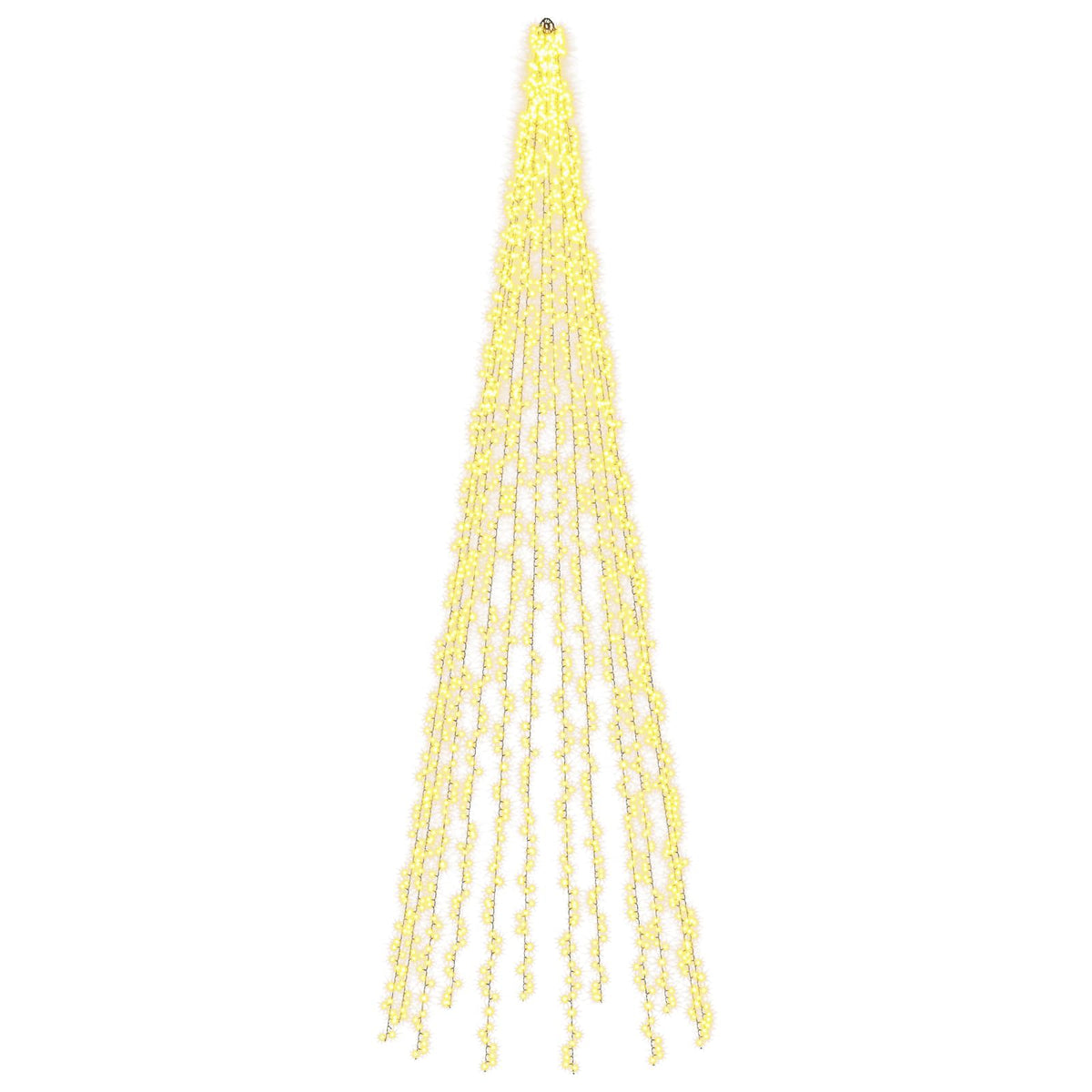 Svjetla za božićno drvce s 12 LED žarulja 2004 LED lampica