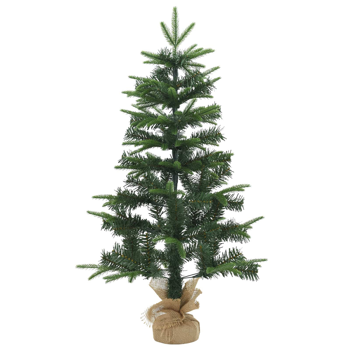 Set mini božićnih drvaca 45 cm PVC i PE Zelena