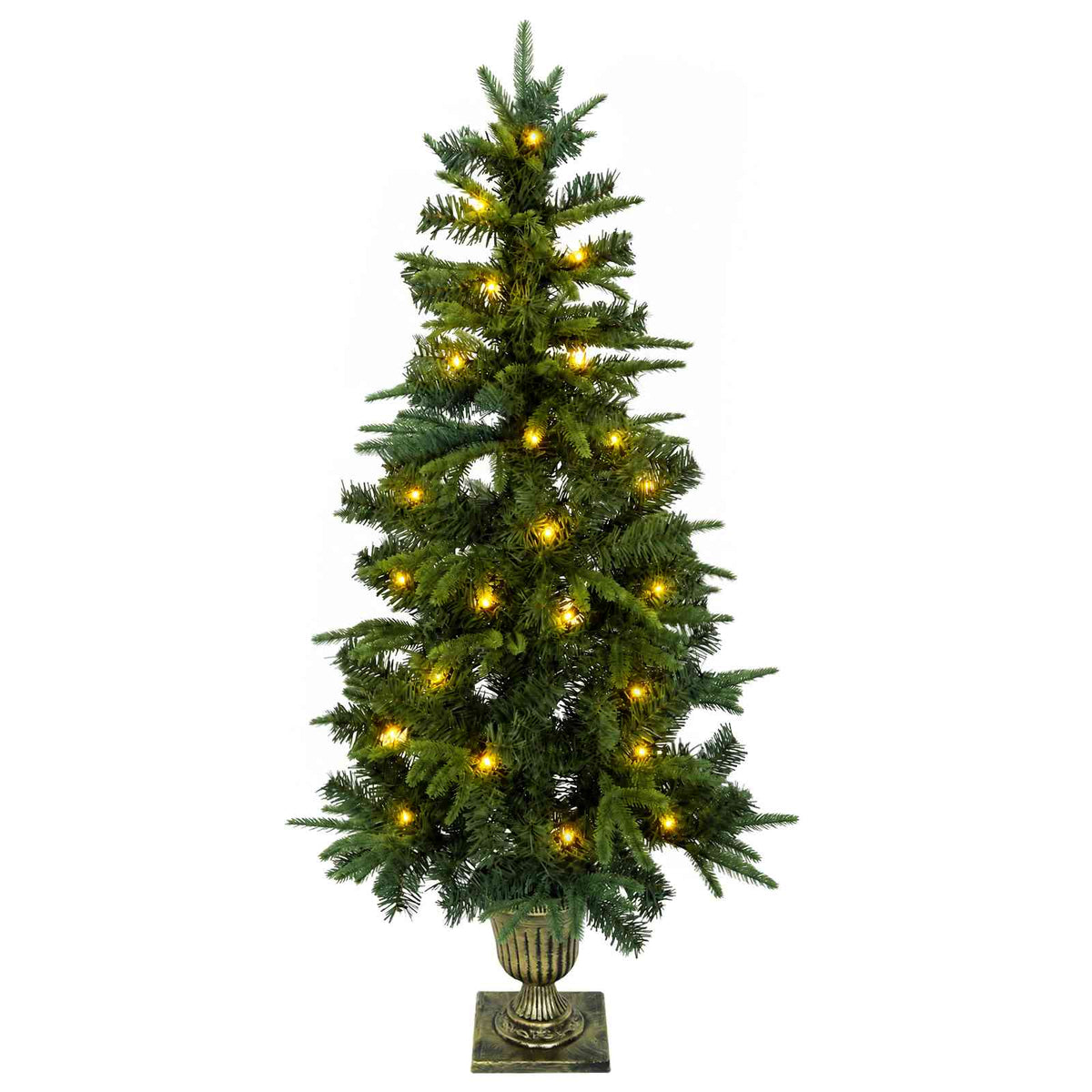 Set mini božićnih drvaca 120 cm 275 LED lampica Topla bijela