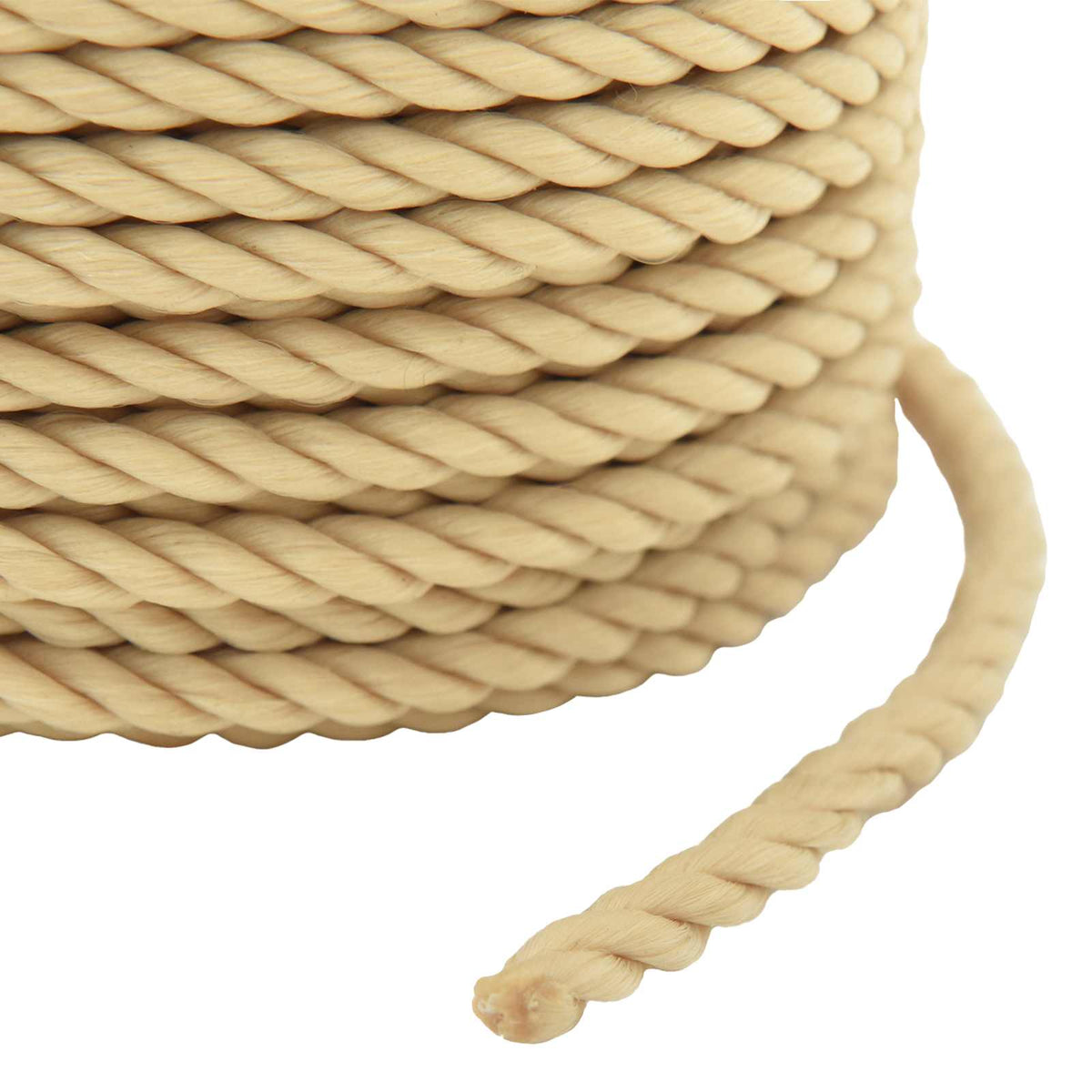 Višenamjensko pomoćno uže 3 mm 25 m Prirodna PP