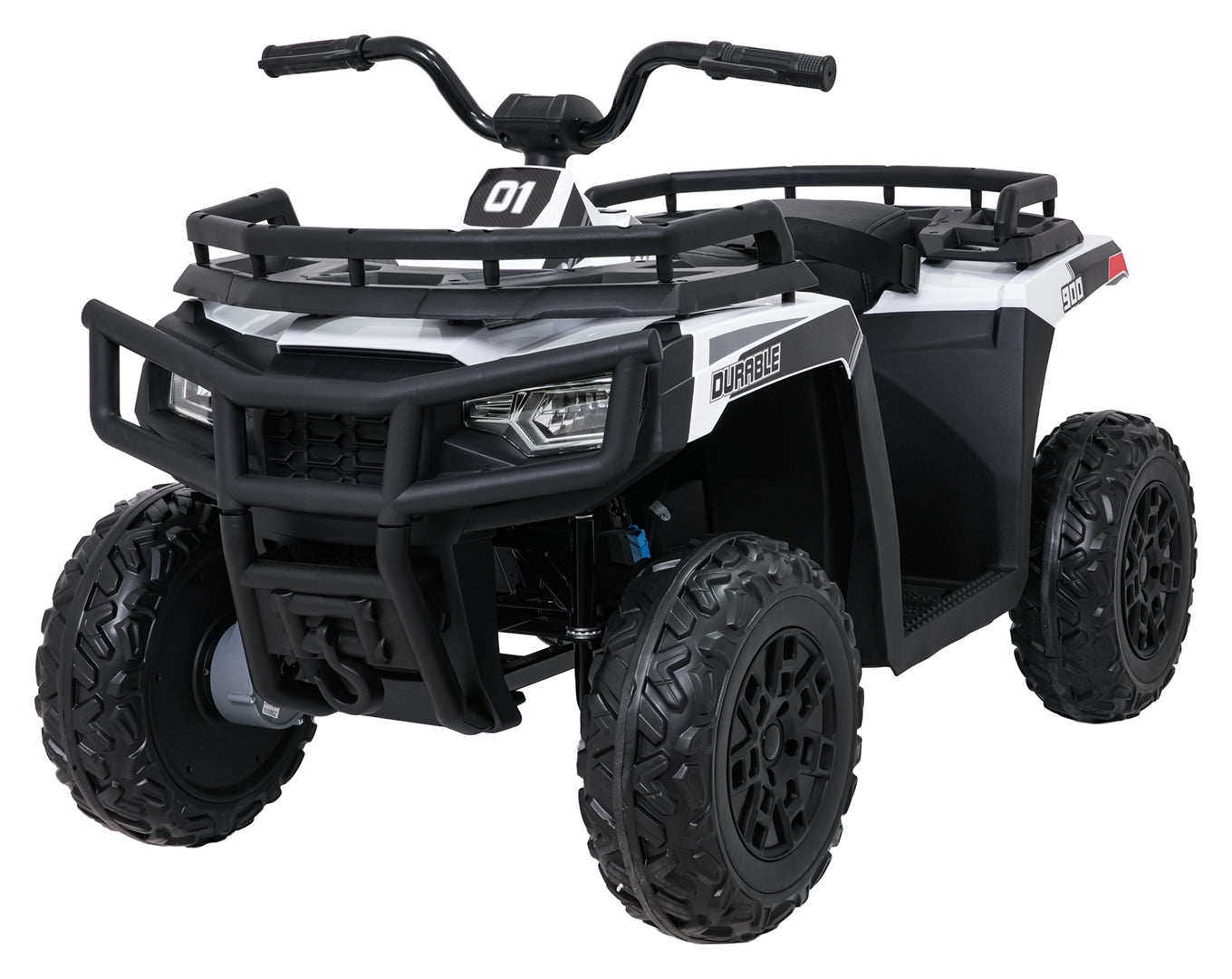 Quad na akumulator 4x4 ATV WOLF - bijeli