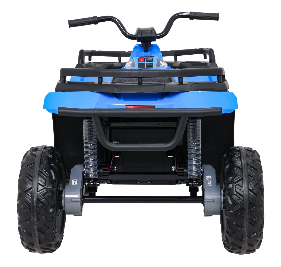 Quad na akumulator 4x4 ATV WOLF - plavi