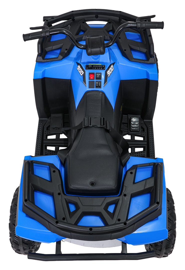 Quad na akumulator 4x4 ATV WOLF - plavi