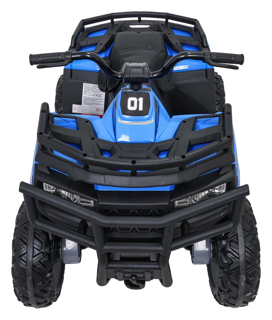 Quad na akumulator 4x4 ATV WOLF - plavi