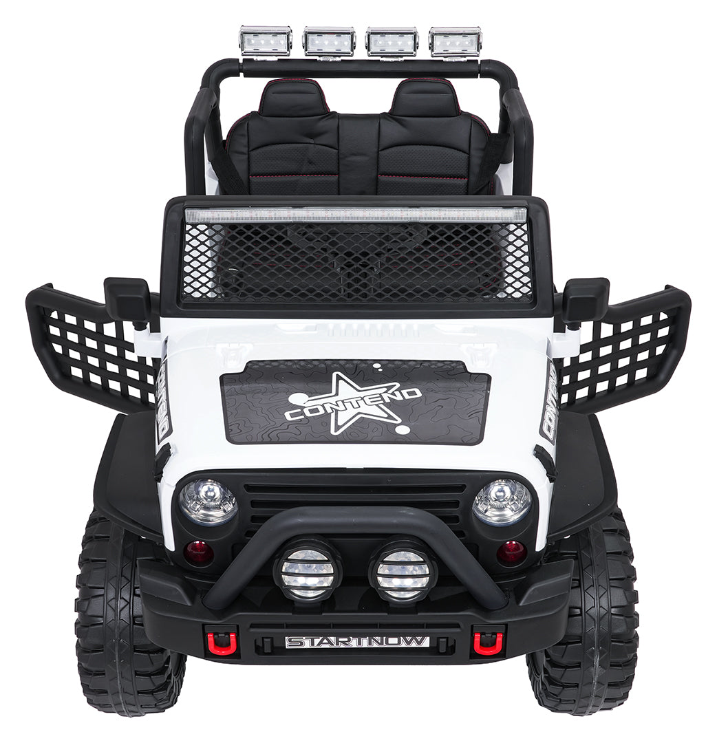 Auto na akumulator Jeep BEAST 4x4 - bijeli