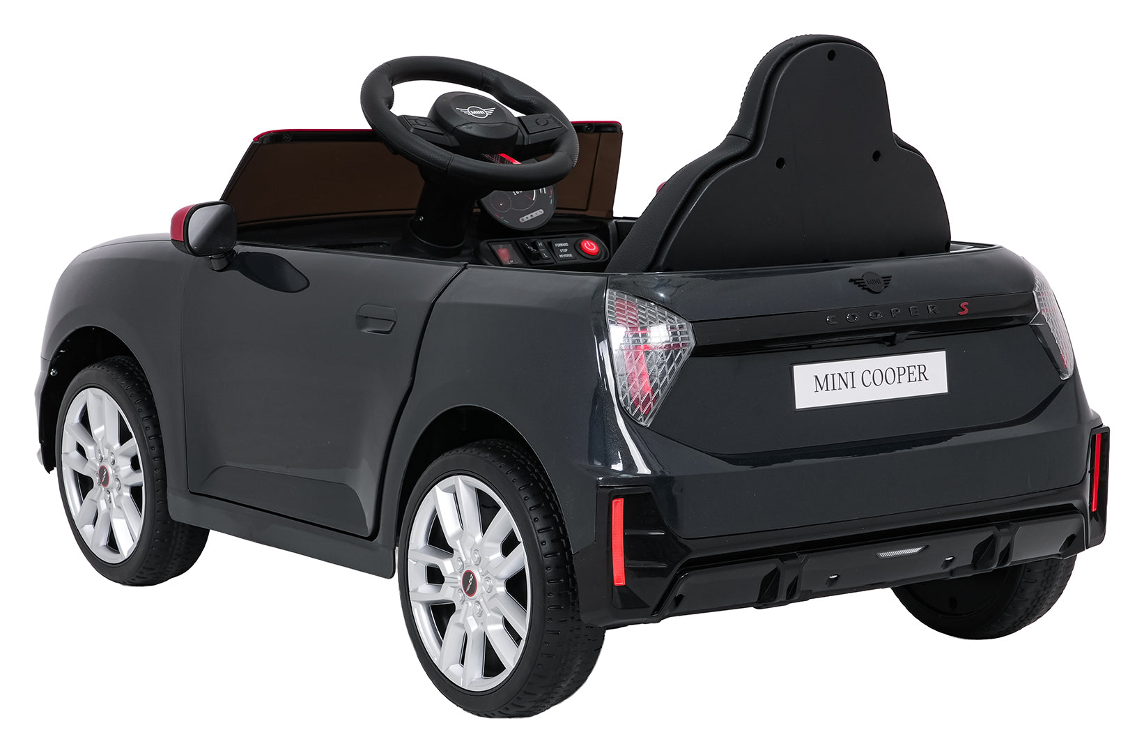 Licencirani auto na akumulator Mini Cooper - crni