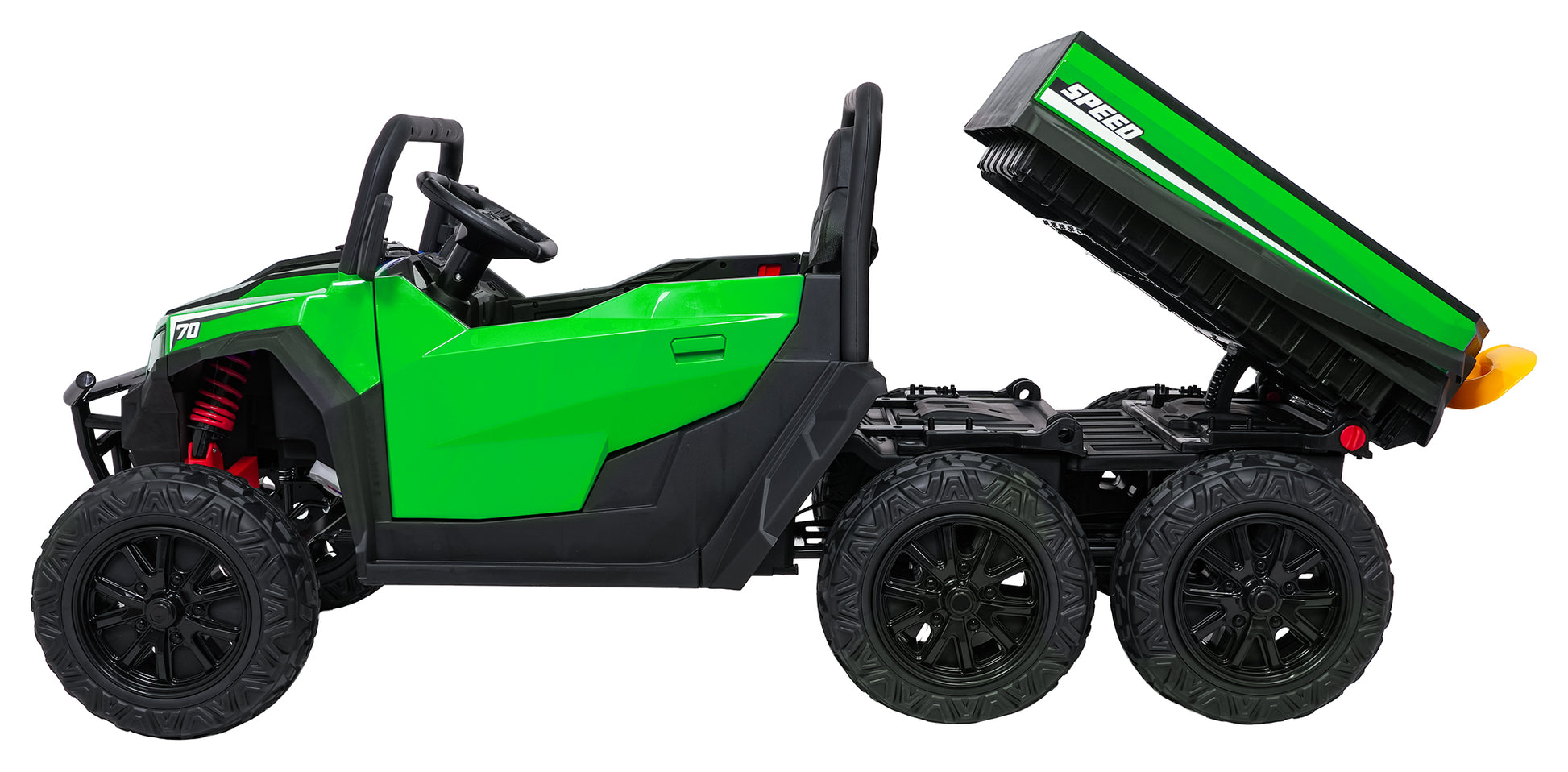 Auto na akumulator Farmer Truck X-POWER 4x4 - DVOSJED - zeleni