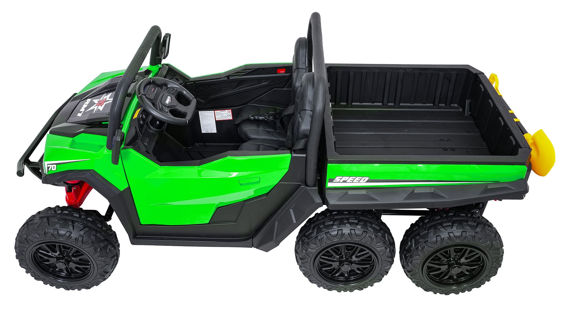 Auto na akumulator Farmer Truck X-POWER 4x4 - DVOSJED - zeleni