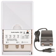 Amiko Pojačalo antensko + LTE / 4G filter sa 2 podesiva ulaza - DOUBLE AMPLIFIER