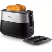 Philips Daily Collection HD2517/90 toster 8 2 kriške 830 W Crno, Srebro