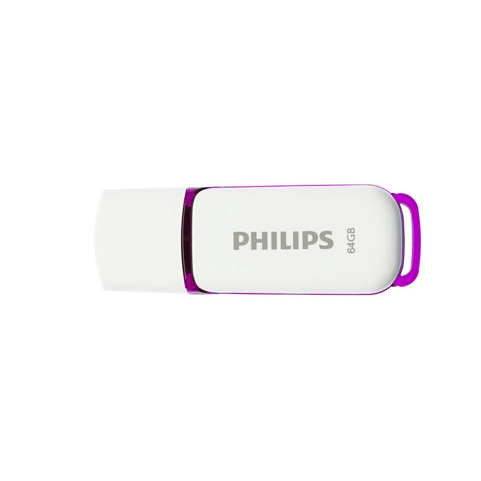 Philips FM64FD70B/10 USB izbrisivi memorijski pogon 64 GB USB Tip-A 2.0