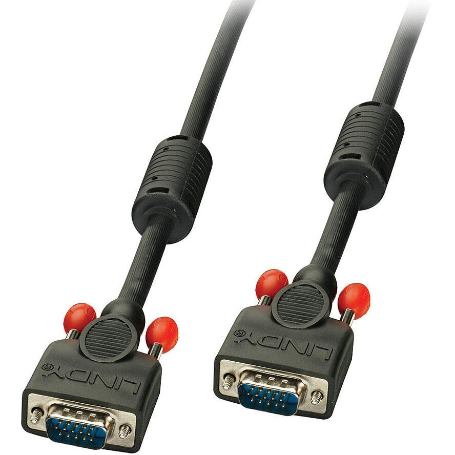 Lindy 36380 VGA kabel 30 m VGA (D-Sub) Crno