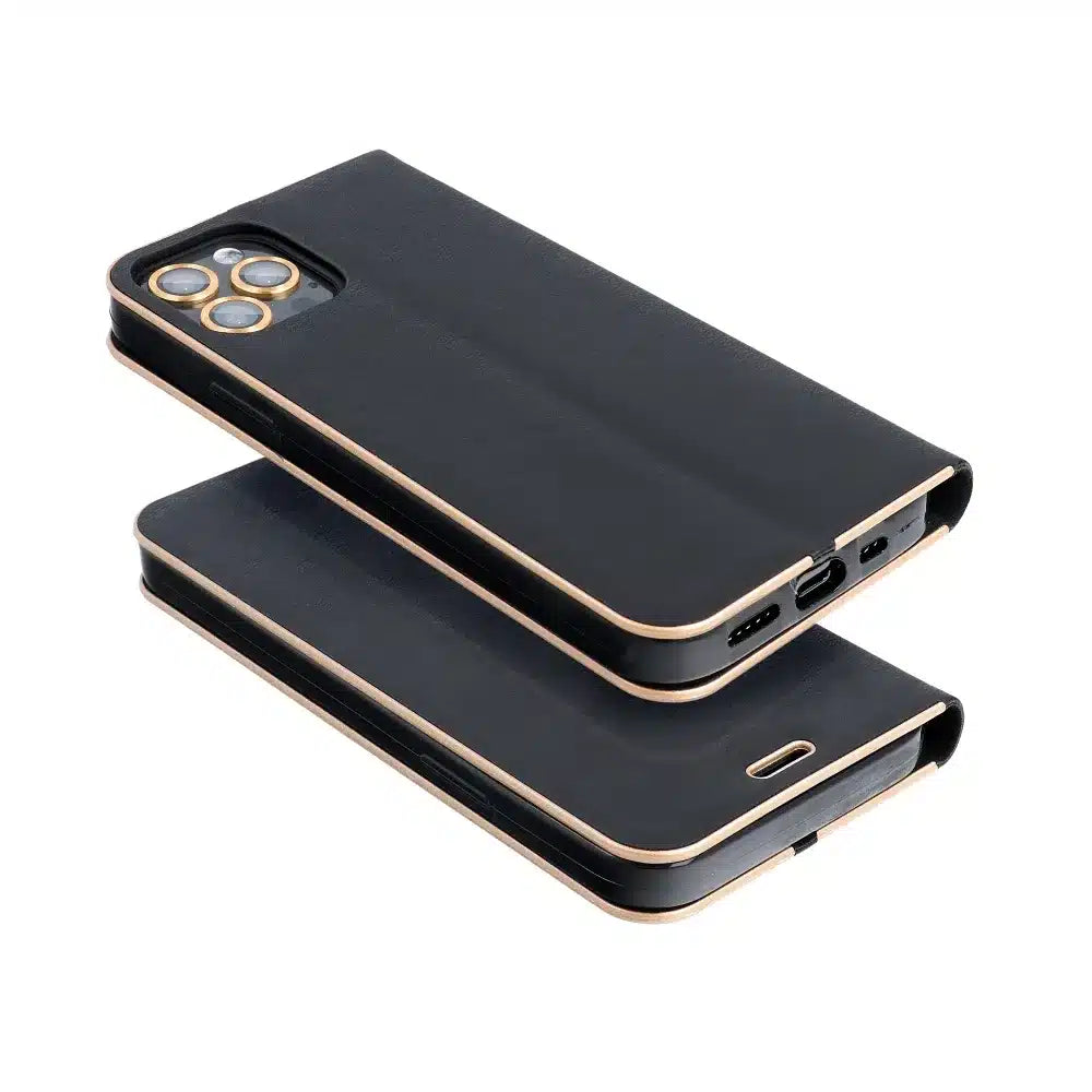 LUNA Book Gold futrola za XIAOMI Redmi NOTE 14 5G crna