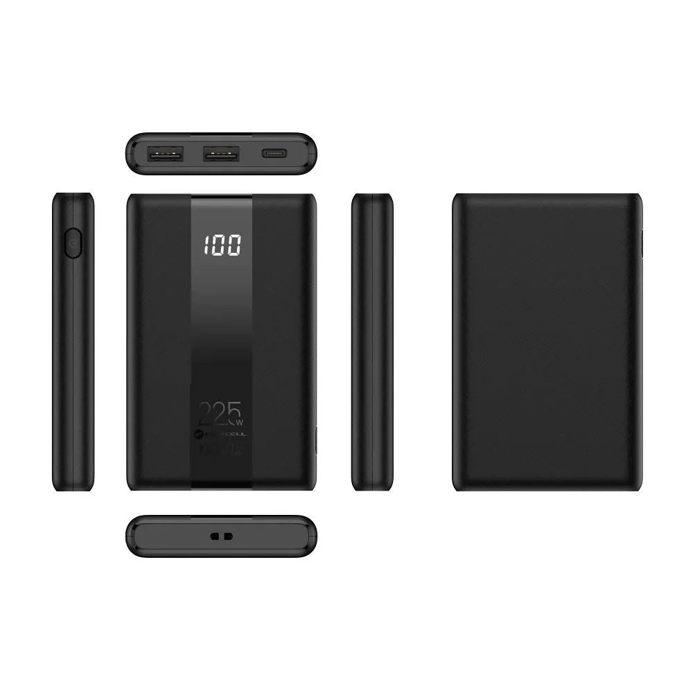 Powerbank Forcell F-Energy Energo P10K2 QC3.0 PD 3A 22.5W 10000 mAh crna