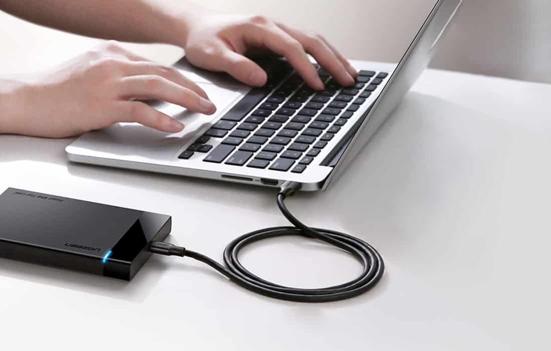 Kabel USB na USB-C 3.0 UGREEN US184 2m (crni)