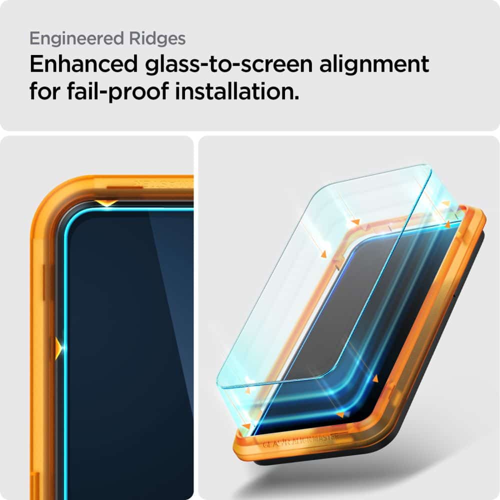 SPIGEN ALM GLAS.TR KALJENO STAKLO 2-KOM ZA SAMSUNG GALAXY A23 5G / LTE (AGL05279) CLEAR
