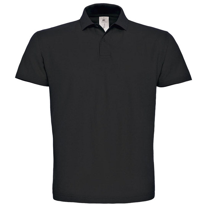 MAJICA KRATKI RUKAVI POLO B&C ID.001 180G CRNA 2XL