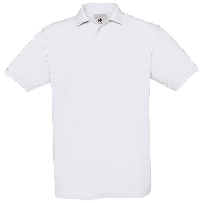 MAJICA KRATKI RUKAVI B&C SAFRAN POLO 180G BIJELA 3XL