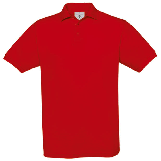 KRATKA MAJICA Z ROKAVI B&C SAFRAN POLO 180G BUČA L-KONEC!!