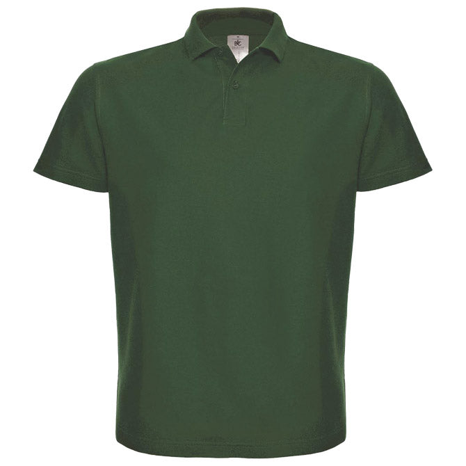 MAJICA KRATKI RUKAVI POLO B&C ID.001 180G TAMNO ZELENA 2XL