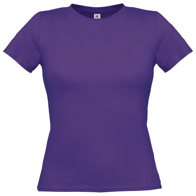 MAJICA KRATKI RUKAVI B&C WOMEN-ONLY LJUBIČASTA S!!
