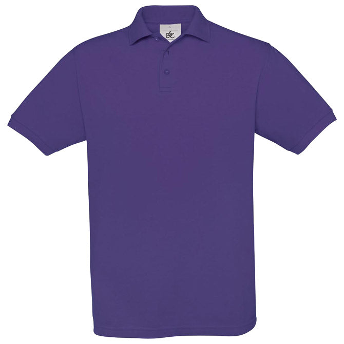 MAJICA KRATKI ROKAVI B&C SAFRAN POLO 180G VIJOLIČASTA 2XL-EOL!!