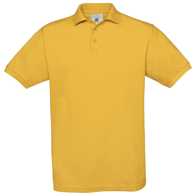 MAJICA KRATKI RUKAVI B&C SAFRAN POLO 180G ZLATNA ŽUTA M-EOL!!