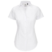 KOŠULJA ŽENSKA KRATKI RUKAVI B&C BLACK TIE 135G BIJELA XL-EOL!!