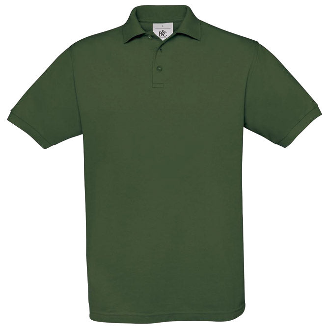 MAJICA KRATKI RUKAVI B&C SAFRAN POLO 180G TAMNO ZELENA L-EOL!!