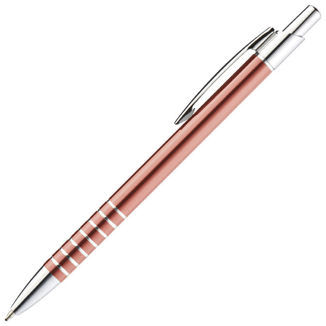 Kemični svinčnik kovinski slim Itabela oranžen