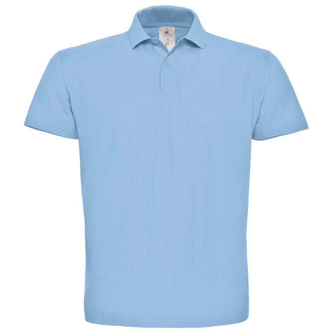 MAJICA KRATKI RUKAVI POLO B&C ID.001 180G SVIJETLO PLAVA L