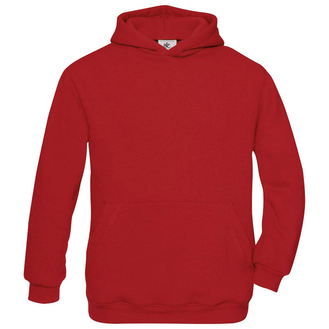 MAJICA HOODED KIDS B&C 280G CRVENA 9/11