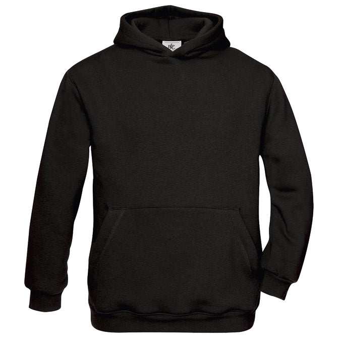 MAJICA HOODED KIDS B&C 280G CRNA 9/11