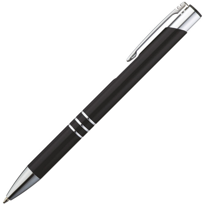 Kemični svinčnik kovinski ascot easy 333903 črna