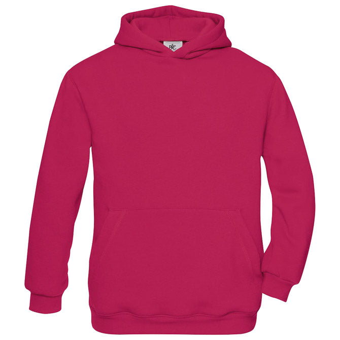 MAJICA HOODED KIDS B&C 280G CIKLAMA 9/11