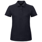 MAJICA KRATKI ROKAVI POLO B&C ID.001/ŽENSKA 180G TEMNO MODRA 2XL