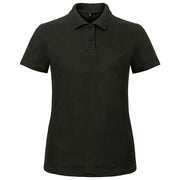 MAJICA KRATKI RUKAVI POLO B&C ID.001/WOMEN 180G CRNA S