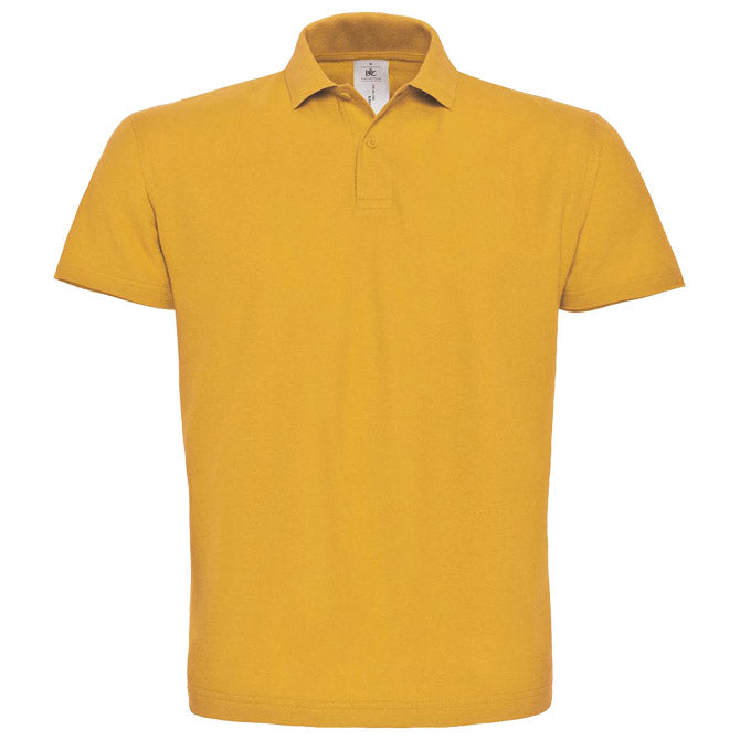 MAJICA KRATKI RUKAVI POLO B&C ID.001 180G ZLATNO ŽUTA M