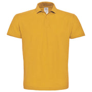 MAJICA KRATKI RUKAVI POLO B&C ID.001 180G ZLATNO ŽUTA L