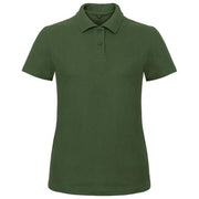 MAJICA KRATKI RUKAVI POLO B&C ID.001/WOMEN 180G TAMNOZELENA L