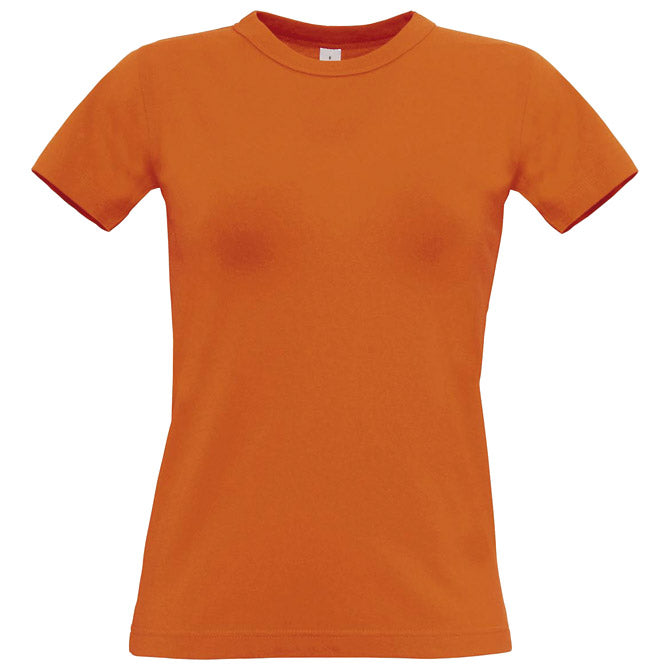 MAJICA KRATKI ROKAVI B&C EXACT WOMEN 190 ORANŽNA 2XL!!