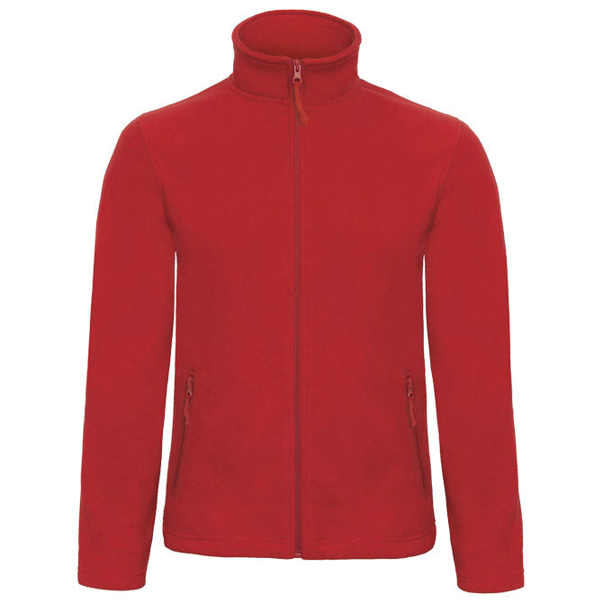 JAKNA ZIP-FLIS B&C ID.501 280G CRVENA L