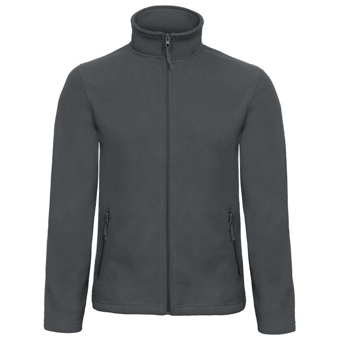 JAKNA ZIP-FLIS B&C ID.501 280G TAMNO SIVA 3XL