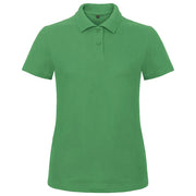 MAJICA KRATKI RUKAVI POLO B&C ID.001/WOMEN 180G TRAVA ZELENA M