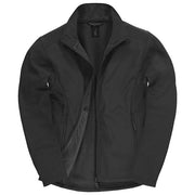 JAKNA ZIP UNISEX B&C ID.701 SOFTSHELL CRNA S